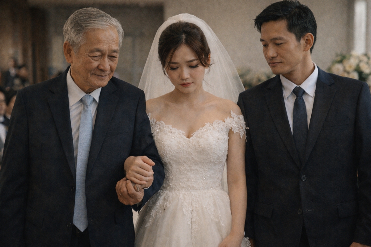 Tôi chỉ muốn bố dượng dắt tay lên lễ đường dù có bố đẻ